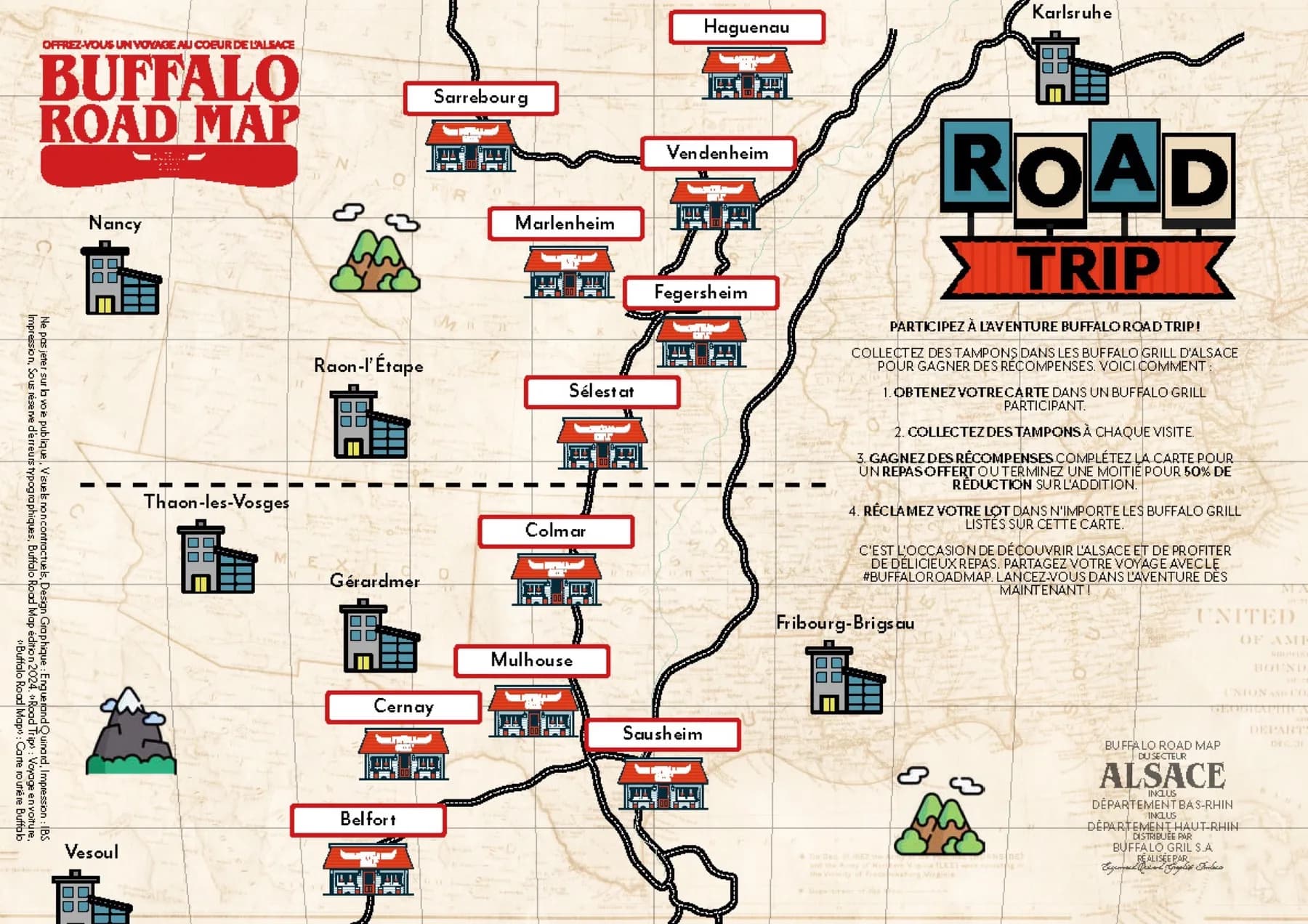 Buffalo Road Map