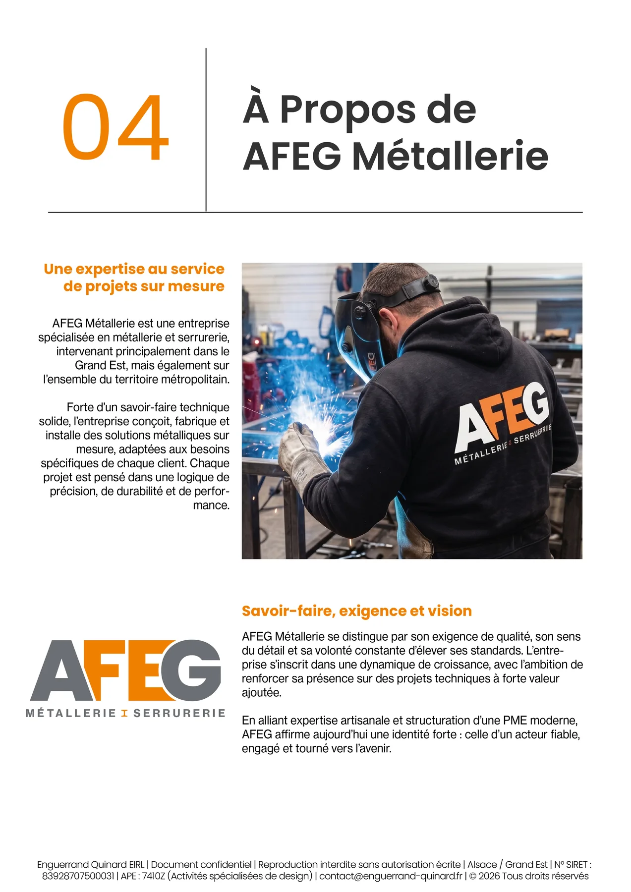 Recherche visuelle pour AFEG Métallerie